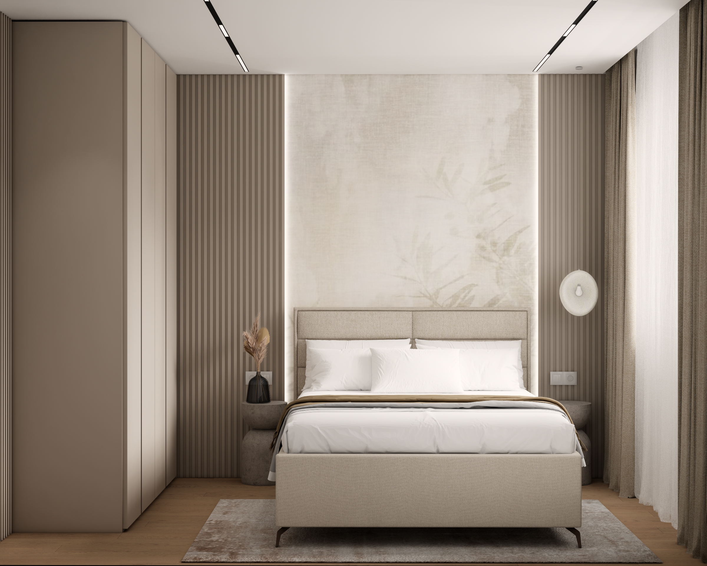 Enterijer jednosobnog stana od 40 m² 