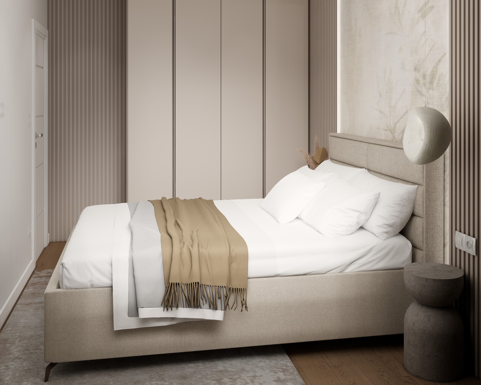 Enterijer jednosobnog stana od 40 m² 